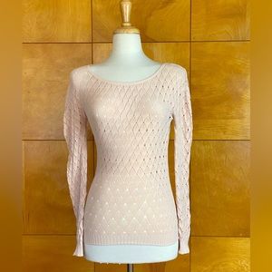 Scala stretchy Baby Pink Pullover